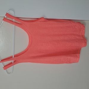 2/$5 Neon pink Amercian Eagle Tank Top
